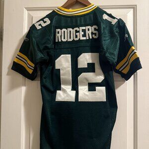 Aaron Rodgers #12 Reebok Jersey - Youth L